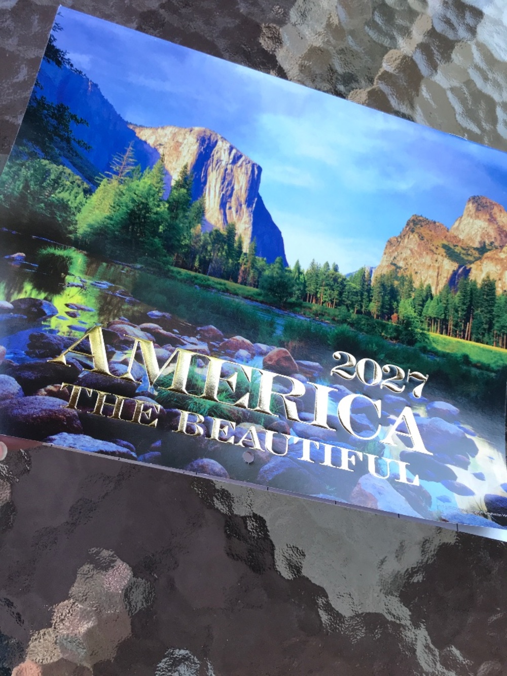 2027 color nature wall Calendar America the Beautiful landscapes, holidays